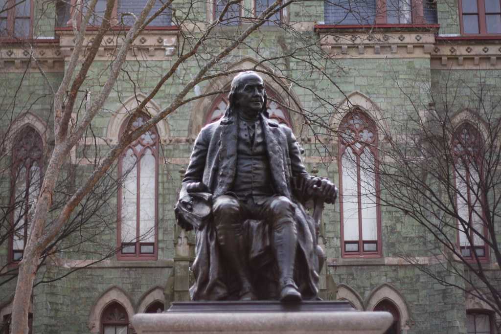 Ben Franklin Statue - UPenn Campus